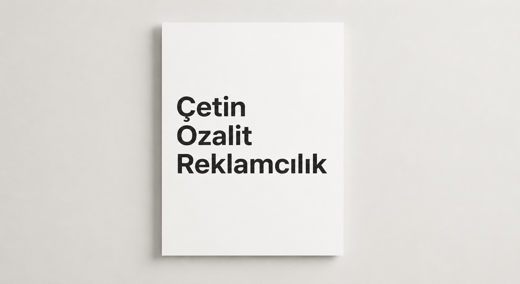 Afiş/Poster