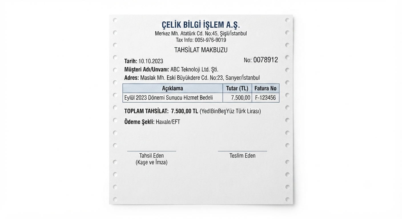 Tahsilat Makbuzu
