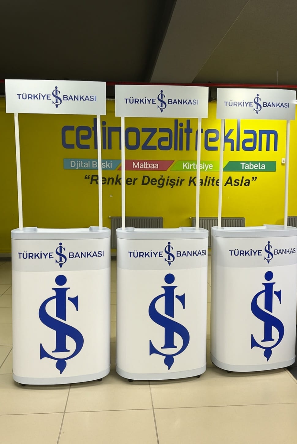 Ürün Tanıtım Standı - Profesyonel tabela üretimi İstanbul